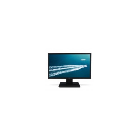 Monitor LED 19.5" Acer, HD, V206HQL, VGA, HDMI, Resolución 1366 x 768, Widescreen, Color Negro