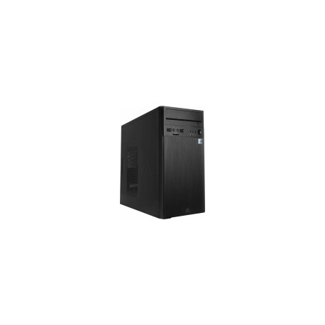 Gabinete Acteck, TRUDE GI003, Midi-Tower, ITX/Micro-ATX, USB 2.0/3.0, con Fuente 500W, Color Negro