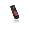 Memoria USB Adata C008, USB 2.0, 64 GB, Color Negro y Rojo