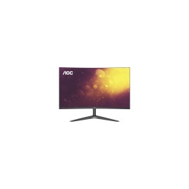 Monitor Gamer LED Curvo 27" AOC, Full HD, HDMI, VGA, Widescreen, Negro