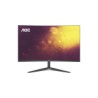 Monitor Gamer LED Curvo 27" AOC, Full HD, HDMI, VGA, Widescreen, Negro