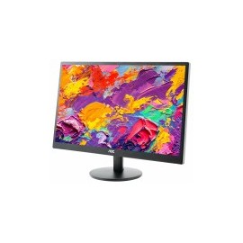 Monitor LED 19'' AOC, Widescreen, VGA, 1366x768, Negro