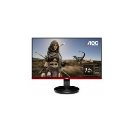Monitor Gamer AOC LED 24.5", Full HD, Widescreen, FreeSync, 75Hz, HDMI, Bocinas Integradas 2x4W, Negro/Rojo