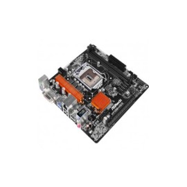 Tarjeta Madre Micro ATX ASRock, S-1151, Intel H110, 32GB DDR4, 2 USB 3.0, 4 USB 2.0, HDMI, DVI-D, para Intel