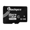 Memoria Micro SD BlackPcs, 32 GB, Color Negro, Clase 10