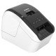 Impresora de Etiquetas Brother, Conexión USB, Cintas de 12 mm Hasta 62 mm, Impresión de Códigos de Barras, 93 Etiquetas por Min