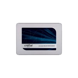 Unidad SSD Crucial, MX500, 500GB, SATA III, 2.5", 7mm, 3D NAND