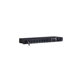 PDU Switchable por Toma para Distribución de Energía CyberPower, Entrada 120VCA NEMA 5 a 15P, con 8 Salidas NEMA 5 a 15R, Horiz