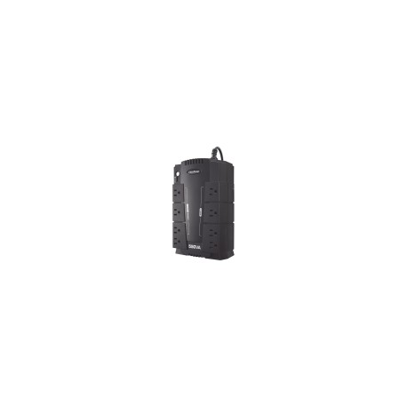 UPS No Break CyberPower, de 550VA, 330W, Topología Standby, Entrada 120VCA NEMA 5 a 15P, Tipo Gabinete Compacto, con 8 Tomas NE