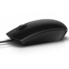Mouse Dell Óptico MS116, Alámbrico, USB, 1000 DPI, Color Negro