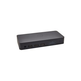 Docking Station D3100 Dell, 2x USB 2.0, 3x USB 3.0, 1x RJ-45, 1x DisplayPort, Negro