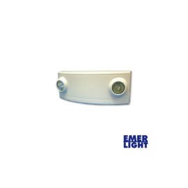 Luz de Emergencia EMER LIGHT, Compacta, Tipo Industrial, Color Blanca