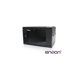 Gabinete de Pared 6U Enson, Hasta 60 Kilogramos, Color Negro