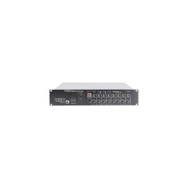 Controlador de Evacuación por Voz Epcom Proaudio, de 500 W, 8 Zonas Independientes, 4 Entradas de audio, 2 Entradas de Micrófon