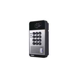 Portero IP Fanvil con 2 Líneas SIP, Relevador Integrado, Teclado Numérico, Lectora de Tarjetas RFID MIFARE para control de Acce