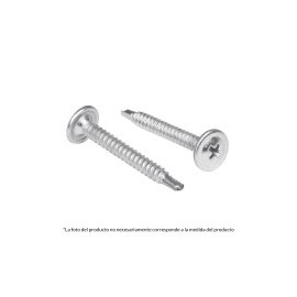 Pija Cabeza de Cruz Fiero, Punta de Broca 1/2", Bolsa de 100 Piezas