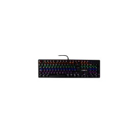 Teclado Gamer KBG400 RGB Game Factor, Teclado Mecánico, Switch Outemu Azul, Alámbrico, Teclado Numérico, Negro, Español