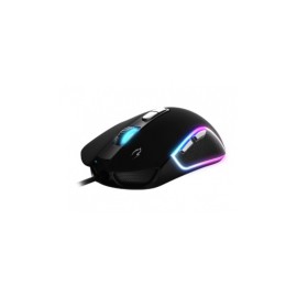 Kit Gamer Mouse y Mousepad Gamdias, RGB, Alámbrico, USB, 7200 dpi, Color Negro