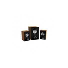 Bocinas Genius, Color Madera, 15W, Conexión 3.5, Dispositivos Windows, Mac, Android, Reproductores MP3