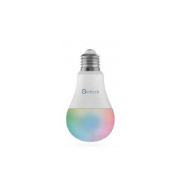 Foco Inteligente Getttech, Rainbow, 12W, Luz RGB, Wifi, Compatible con Google/Alexa