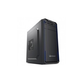 Gabinete Getttech, Midi-Tower, ATX/Micro-ATX, Fuente 500W, USB 2.0/3.0, Color Negro