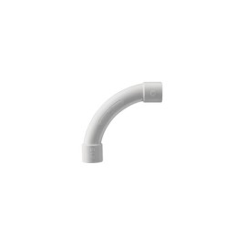 Curva de Radio Estrecho Gewiss, para Tubería Rígida de 16 mm 5/8", Recomendado para Cables de Datos, PVC Auto-Extinguible