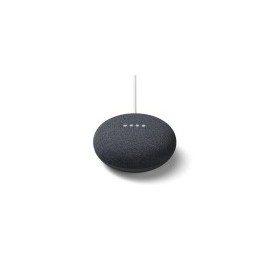 Nest Mini Asistente de Voz Google, Inalámbrico, WiFi, Bluetooth, Color Negro