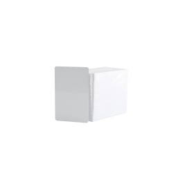 Paquete de 500 Tarjetas Ultracard 10 Mil HID, Adhesivas Imprimibles por un Sólo Lado, para Pegar Sobre Tarjetas, CR79