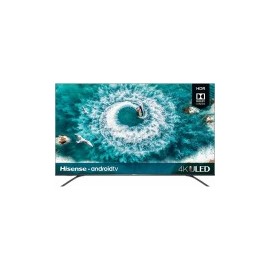 Televisión LED Smart TV 50" Hisense, 4K Ultra HD, Resolución 3840x2160, WIFI, Android, Widescreen, Color Negro