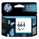 Cartucho Hp 664 Tricolor, hasta 100 Páginas