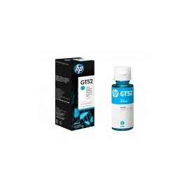 Botella de Tinta GT52 HP Cian, 70 ml, 8000 Paginas