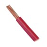 Cable Indiana, 10 AWG, 1 Metro, Conductor de Cobre Suave Cableado, Color Rojo, Aislamiento de PVC, Autoextinguible
