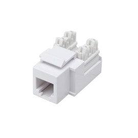 Jack de Impacto Intellinet, para Telefonía RJ11-RJ12, Color Blanco