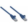 Cable de Parcheo UTP Categoría 6 Intellinet, RJ-45 Macho - RJ-45 Macho, 50 cm, Color Azul
