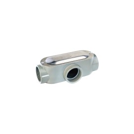 Caja Condulet Inyectados Rawelt, Tipo T de 1" 25.4mm, Incluye Tapa y Tornillos