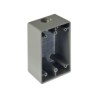 Caja Rectangular de 1" Inyectados Rawelt, Tipo RR, con una Boca a Prueba de Intemperie