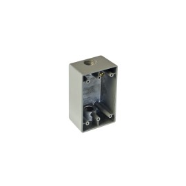 Caja Condulet FS Inyectados Rawelt, de 3/4" 19.05mm, con Dos Bocas a Prueba de Intemperie