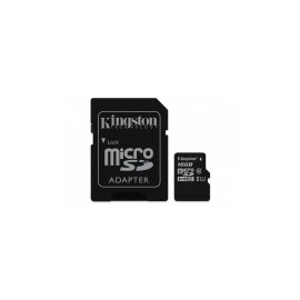 Memoria Micro SD Kingston Canvas Select, 16 GB, Clase 10, Con Adaptador