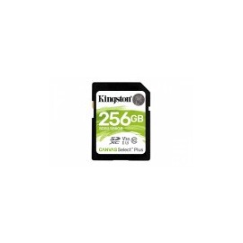Memoria Flash SDHC Kingston Canvas Select Plus, UHS-I Clase 10, 256GB