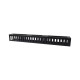 Organizador de Cable Vertical Grande Linkedpro, de 24 Unidades Rack