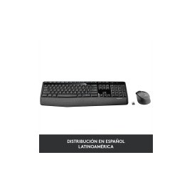 Kit de Teclado y Mouse Logitech, MK345, Inalámbrico, USB, Español, Color Negro