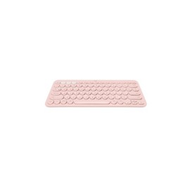 Teclado Logitech K380, Inalámbrico, Bluetooth, Color Rosa