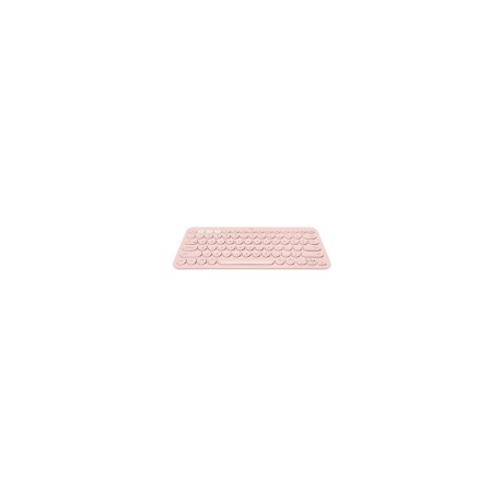 Teclado Logitech K380, Inalámbrico, Bluetooth, Color Rosa