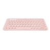 Teclado Logitech K380, Inalámbrico, Bluetooth, Color Rosa