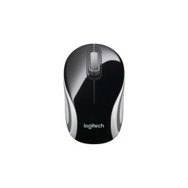 Mini Mouse Óptico Logitech, M187, Inalámbrico, USB, 1000DPI, Color Negro