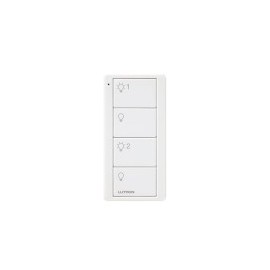 Control Remoto Lutron, 4 Botones, 2 Grupos de Encender-Apagar, Complemente con un Switch On-Off O Atenuador, Caseta, RA2, Radio