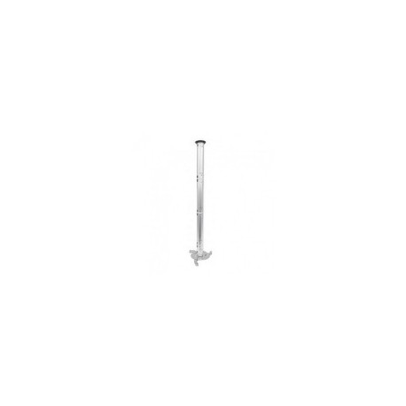 Soporte de Techo Manhattan, para Proyector, 30-37cm, hasta 15kg, Color Plata