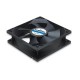 Ventilador Manhattan, 4-pin para PC, 80mm, 2500RPM, Color Negro