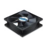 Ventilador Manhattan, 4-pin para PC, 80mm, 2500RPM, Color Negro