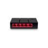 Switch No Administrable Mercusys, para Escritorio, 5 Puertos 10/100/1000Mbps
